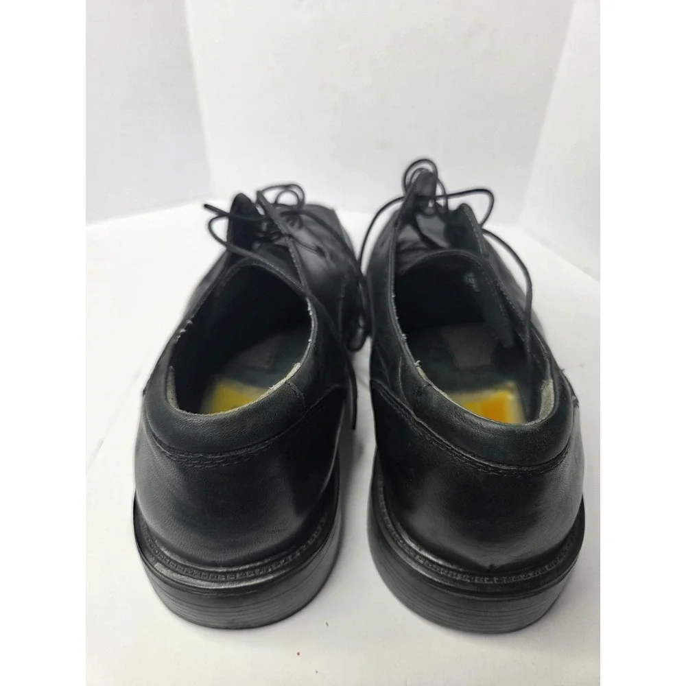 Dockers Mens Black Leather Square Toe Oxford Dress Shoes 090-3174 Size‎ 12M